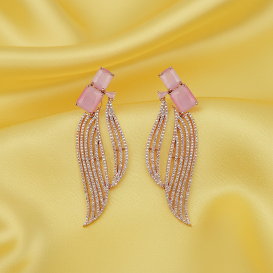 American Diamond Class Dangler Earrings