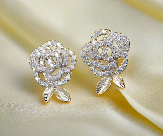Korean Rose Studs