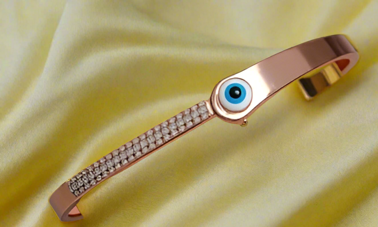 Evil Eye with CZ Kada